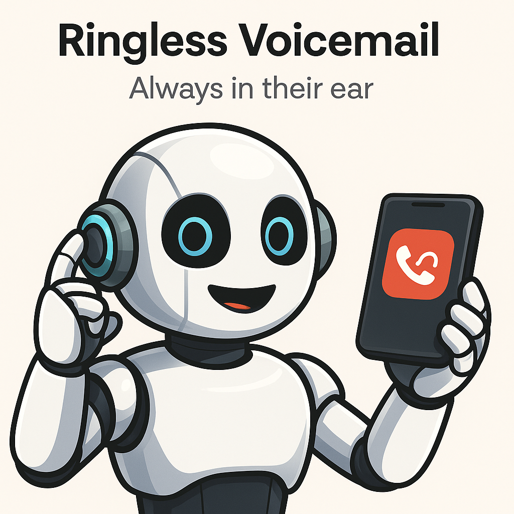 Ringless Voicemail - Always in their ear